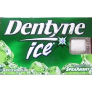 Dentyne Ice Spearmint Chewing Gum 36 12 Grocery & Gourmet Food