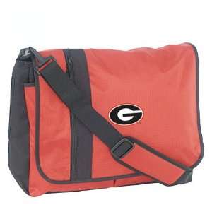  Mercury Luggage Georgia Bulldogs Red Messenger Bag Sports 