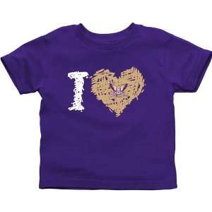   Griffins Toddler iHeart T Shirt   Purple