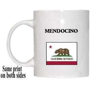  US State Flag   MENDOCINO, California (CA) Mug 