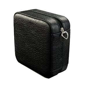  Mele & Co. Dana Faux Leather Jewelry Box in Black
