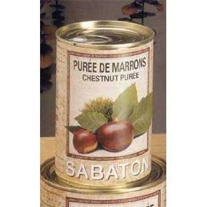 French Chestnuts Marrons Puree 15.30oz  Grocery & Gourmet 