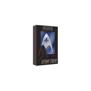  Star Trek Starfleet Badge   Medical Officer Toys & Games