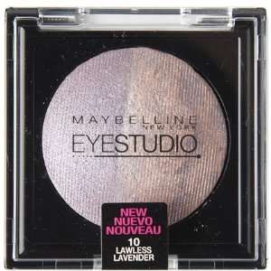 Maybelline Eye Studio Baked Shadow Duo, Lawless Lavender (Quantity of 