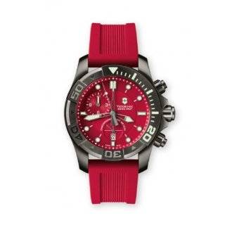  Victorinox Swiss Army Mens 241353 Dive Master Red Dial 