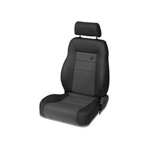   TrailMax II Pro Black Denim Fabric Driver Side Jeep Seat: Automotive