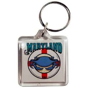  Maryland Keychain Lucite 3 View Case Pack 96 Everything 