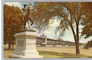   ..General Samuel Curtis Monument..Victory Park..Keokuk,Iowa/IA  
