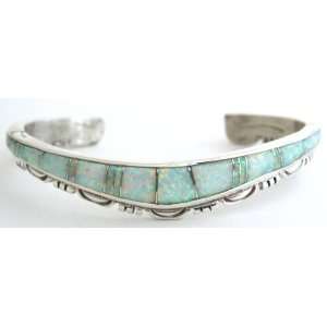  Navajo Opal Inlay Bracelet Jewelry