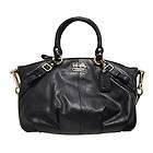 Coach Madison Leather Sophia Black Handbag 15960 NWT