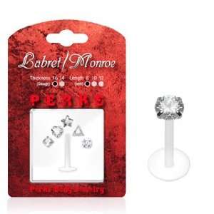  Labret Monroe 5 Interchangeable Tops Jewelry