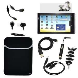  Accessories Bundle Kit for Archos 101 Internet Tablet   Combo Set 