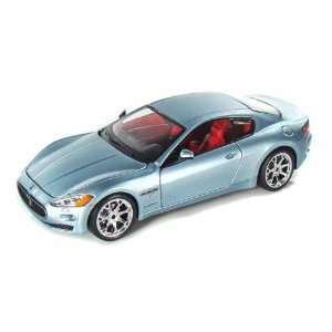 Maserati Gran Turismo 1/24 Silver Blue Toys & Games