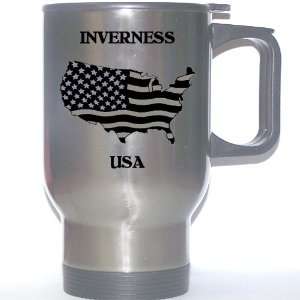  US Flag   Inverness, Florida (FL) Stainless Steel Mug 