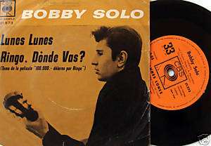 BOBBY SOLO lunes / Ringo ARGENTINA PS 7  