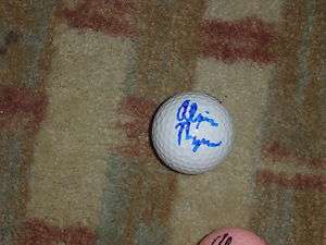 Alexis Thompson LPGA Signed Golf Ball COA  