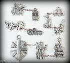 HARRY POTTER BOOKCOVERS PICTURE CHARMS BRACELET  