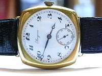 LONGINES SOLID GOLD 18K RARE YEAR 1930  
