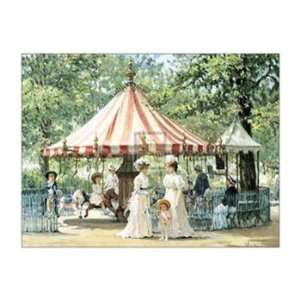  Summer Carousel   Poster by Alan Maley (28 x 22)