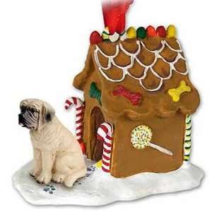  Mastiff Gingerbread House Christmas Ornament