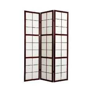  Mado Traditional Asian Room Divider in Rosewood