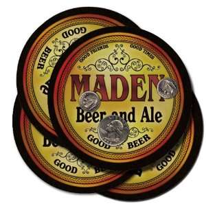Maden Beer and Ale Coaster Set:  Kitchen & Dining