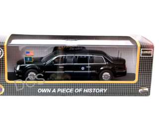 Cadillac 2009 DTS Presidential Limo Obama 1/43 Diecast  