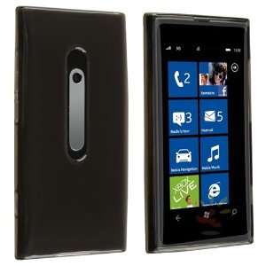  For Nokia Lumia 800 TPU Case , Clear Smoke Cell Phones 