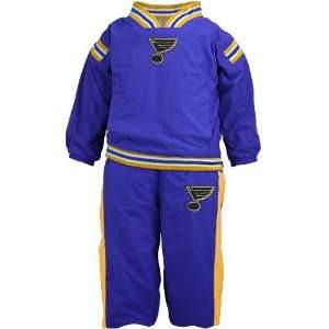   Blues Blue Toddler 2 piece Reversable Windsuit: Sports & Outdoors
