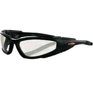  Bobster Low Rider Sunglasses     /Black w/ Clear 