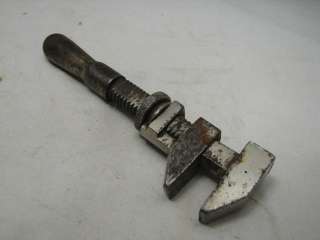 EARLY ANTIQUE BABY WRENCH MINI HAND TOOL ADJUSTABLE  