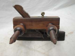 NICE ANTIQUE D.E.FOREST ROSEWOOD PLOW PLANE WOOD TOOL  