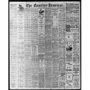 Presidential election,1876,Courier Journal,Louisville  