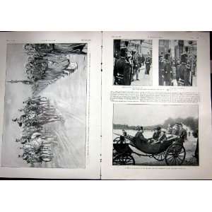  Review Vincennes Loubet Versailles French Print 1903