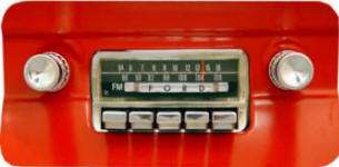 Mustang Stereo Radio USA 66 1964 65 66 Reproduction  