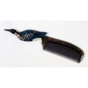   Pack Handpainted Loon Duck Bird Comb (Set Of 12)