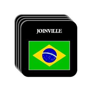  Brazil   JOINVILLE Set of 4 Mini Mousepad Coasters 