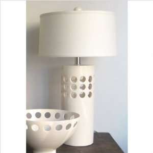  SWITCH Huntington Large Table Lamp in White: Home 