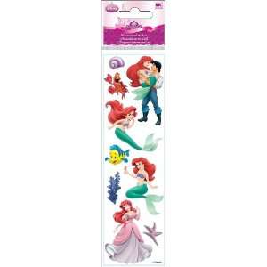 Disney Little Mermaid Dimensional Scrapbook Stickers 