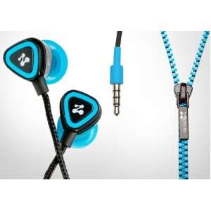  Zipbuds JUICED Earphones   Tangle free Zippered Headphones 