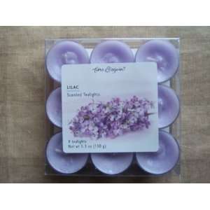  Time & Again Lilac Scented Tealights   9 Pack