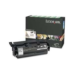 Lexmark Brand T654   1 High Return Prog Black (Office Supply / Toner)