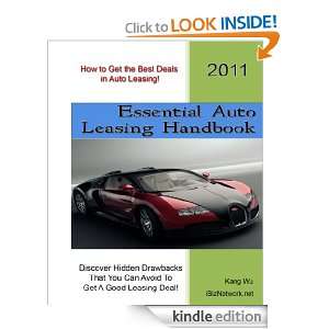 Essential Auto Leasing Handbook Kang Wu  Kindle Store