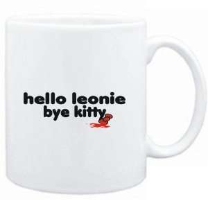  Mug White  Hello Leonie bye kitty  Female Names Sports 