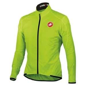  Castelli Leggero Jacket   Mens Acid Green, XL Sports 