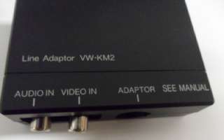 Panasonic Line Adaptor VW KM2 VTR 12V Audio Video KM2PX  