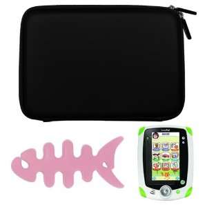   ) + LCD Screen Protector + Pink Fishbone Holder for LeapFrog LeapPad