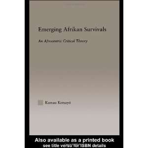   Hardcover ) by Kamau, Kemayo published by Routledge  Default  Books