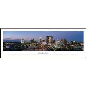  Columbus, Ohio   Panoramic Print   Framed Poster