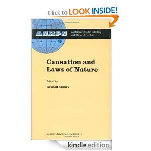 Causation and Laws of Nature (Studies in History and Philosophy of 